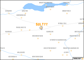 map of Sultyy