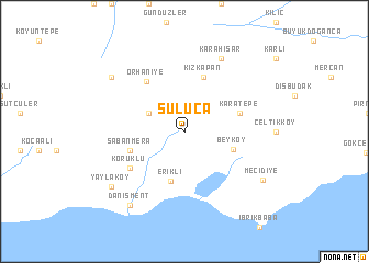 map of Suluca