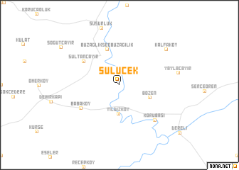 map of Sülücek