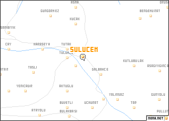 map of Suluçem