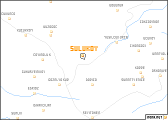 map of Suluköy