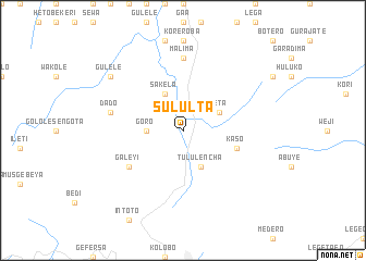 map of Sululta