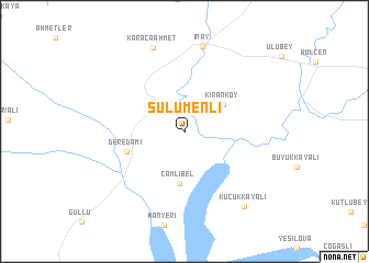 map of Sülümenli