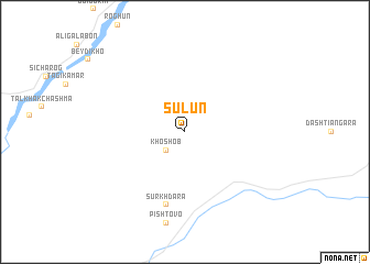 map of Sulun