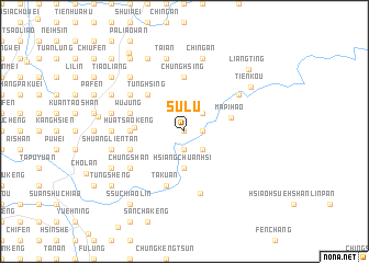 map of Su-lu