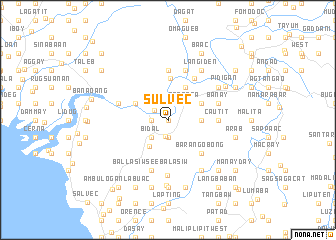 map of Sulvec