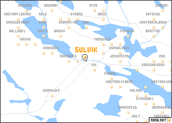 map of Sulvik