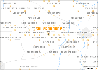 map of Sulyánbokor