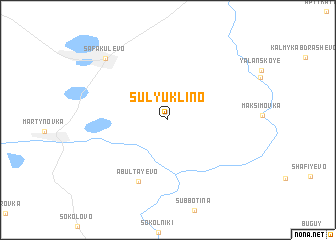 map of Sulyuklino