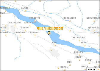 map of Sulyukurgan