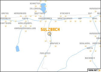 map of Sulzbach