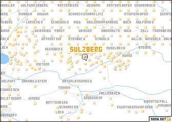 map of Sulzberg