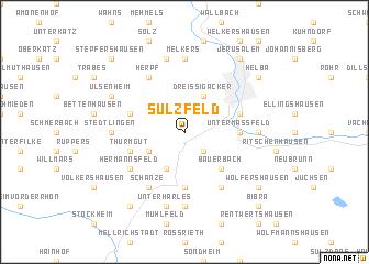 map of Sülzfeld