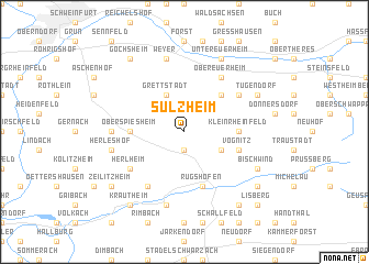 map of Sulzheim