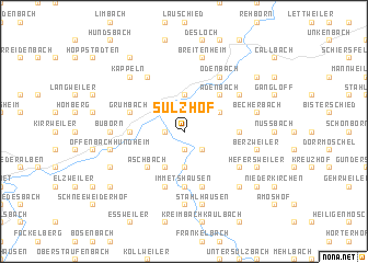 map of Sulzhof