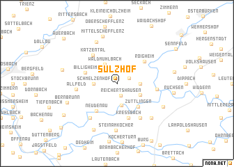 map of Sülzhof