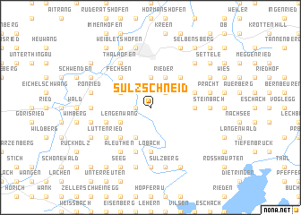 map of Sulzschneid