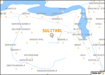 map of Sulzthal