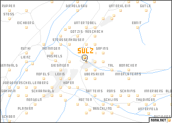 map of Sulz