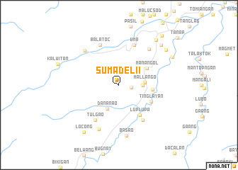 map of Sumadel II