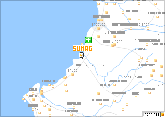 map of Sumag