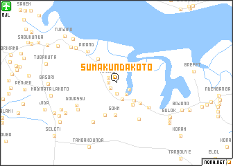 map of Suma Kunda Koto