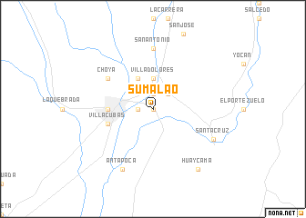 map of Sumalao