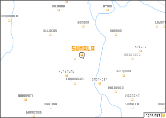 map of Sumala