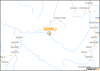 map of Sumali