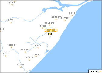 map of Sumali