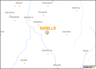 map of Sumalla