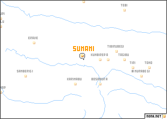 map of Sumami