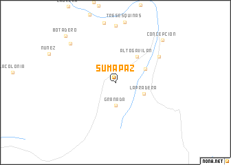 map of Sumapaz