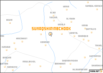 map of Sumaq Shirin Bchook