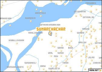 map of Sumar Chāchar