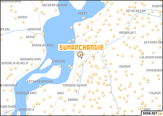 map of Sūmar Chāndie