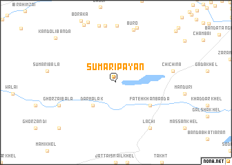 map of Sumāri Pāyān
