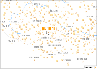 map of Šumari