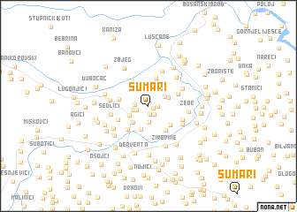 map of Šumari