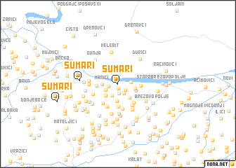 map of Šumari