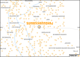 map of Sūmar Khān Nohāj