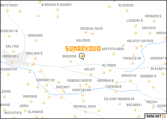 map of Sumarkovo