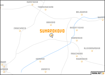 map of Sumarokovo