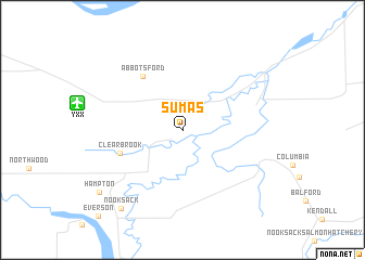 map of Sumas