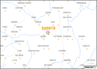 map of Sumata