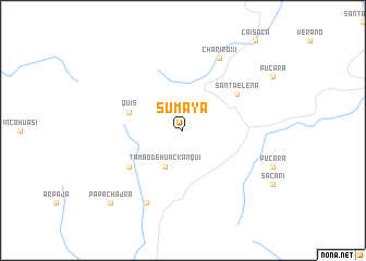 map of Sumaya