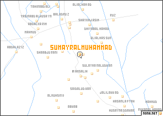 map of Sumayr al Muḩammad