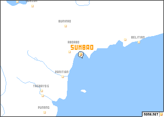 map of Sumbao