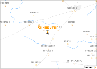 map of Sumbayevo