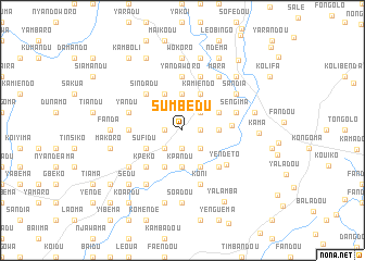 map of Sumbedu